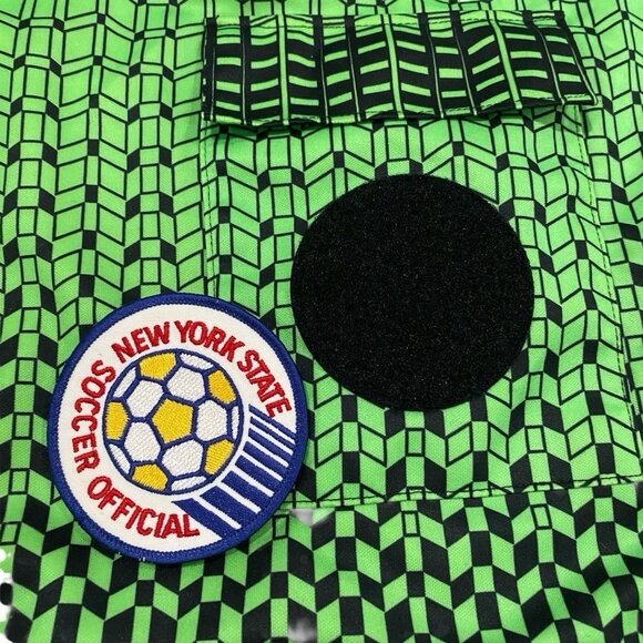 Lot of 4 OFFICIAL SPORTS Yellow Green NISOA New York Soccer Referee Jerseys XL L - Picture 10 of 12